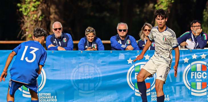 Torneo Nazionale Under 14 'Il calciatore dell'Evolution Programme', Azzurri 1982 e 2020 show: gol e spettacolo all'esordio