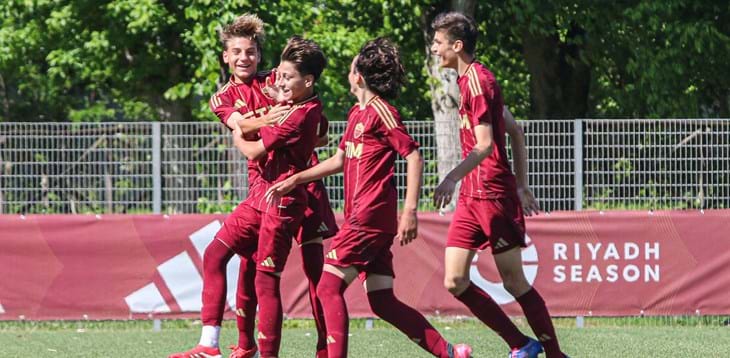 Under 14 Pro, Roma show nel derby: 3-1 alla Lazio e qualificazione alla fase finale nazionale