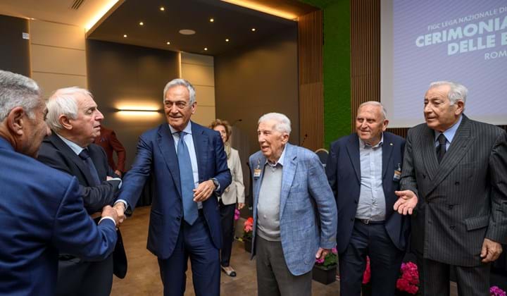 A Roma premiati dirigenti e società per le Benemerenze 2025
