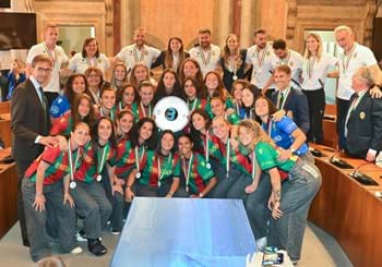 Ternana Women, festa in Comune per la promozione in Serie A