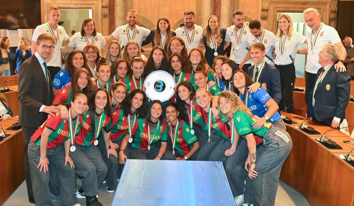 Ternana Women, festa in Comune per la promozione in Serie A