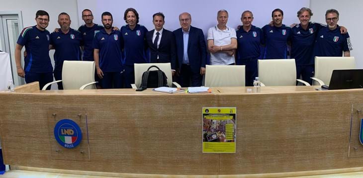 Vito Di Gioia a Campobasso per la presentazione del “Torneo di Corpus Domini Under 17”