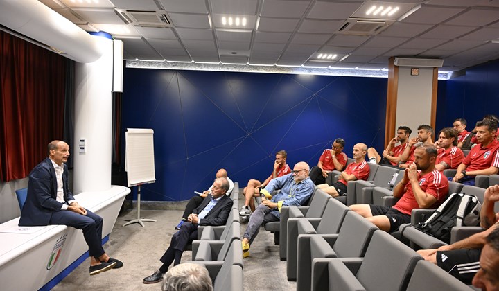 La lezione di Allegri al corso UEFA Pro 2024/2025