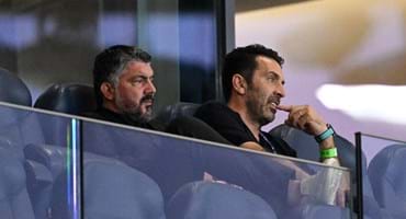 Gennaro Gattuso e Gianluigi Buffon
