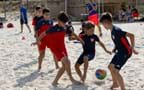Beach soccer giovanile, a Pula tre giorni di calcio giovanile e passione