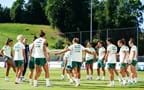Primo allenamento alla Thermoplan Arena di Weggis per le Azzurre. Soncin: “Vogliamo vivere tutti insieme il nostro sogno”