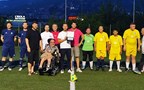 Adriano, il bomber che non t'aspetti nel torneo umbro ultra inclusivo: "Come giocano questi ragazzi!"