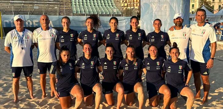WEBSL, prima seduta di allenamento a Castellammare di Stabia per le Azzurre: venerdì l'esordio contro i Paesi Bassi