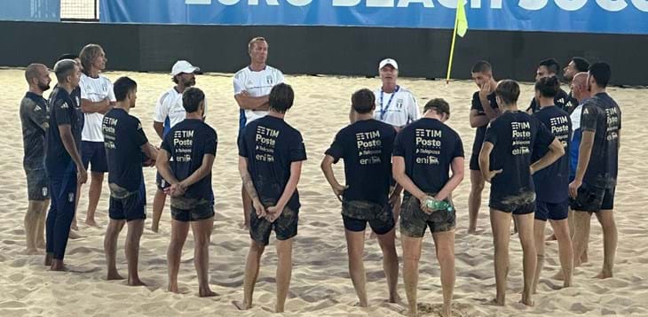 EBSL, Azzurri a Castellammare di Stabia: primo allenamento in vista del debutto contro la Danimarca il 25 luglio