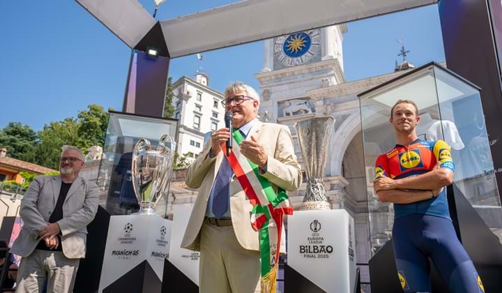 Grande festa a Udine per l'inaugurazione dell'UEFA Fan Festival