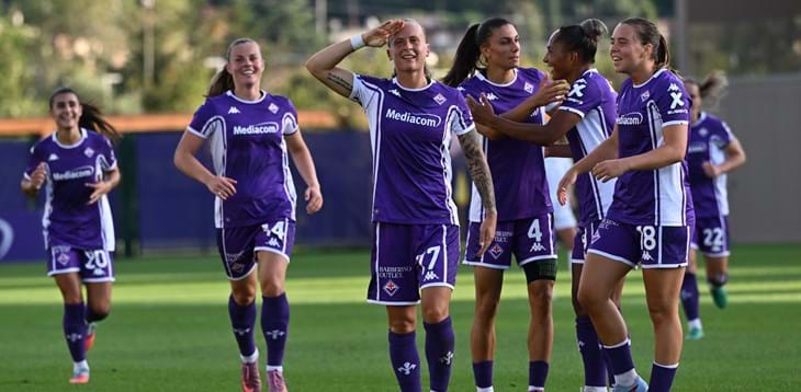 Fiorentina ok all’esordio: 2-0 sul Como Women. La Lazio ribalta 2-1 un grande Napoli Women