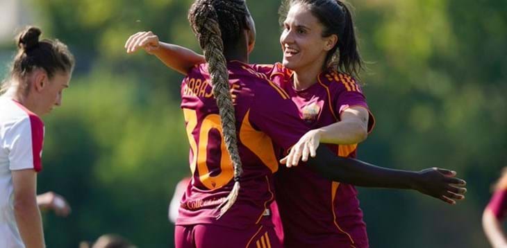 La Roma supera l’Aktobe e sabato sfiderà lo Sparta Praga per accedere all’ultimo turno preliminare. Inter eliminata dalla competizione