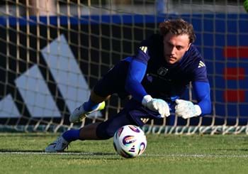 Baldini dirige il primo allenamento degli Azzurrini a Tirrenia