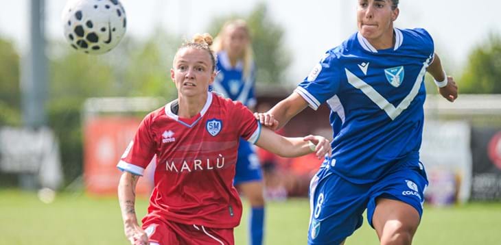 Al debutto in campionato vincono Brescia, Cesena, Hellas e Res Donna Roma, Lumezzane raggiunto sull’1-1 dal Frosinone