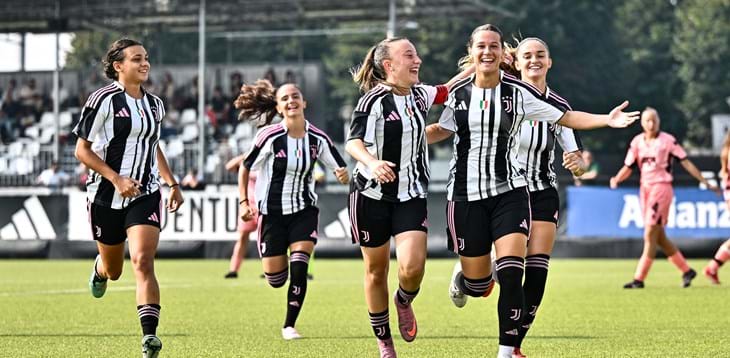 La Juventus parte col botto: sette gol delle campionesse d'Italia al Cesena. Roma in rimonta: il big match con il Milan è suo