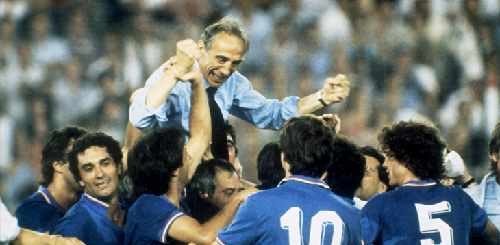 Enzo Bearzot - la vittoria al Mundial di Spagna 1982