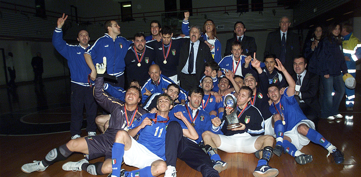 Italia Futsal Campione d'Europa 2003