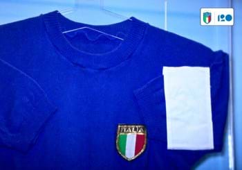 120 anni di FIGC: la maglia di Facchetti '68