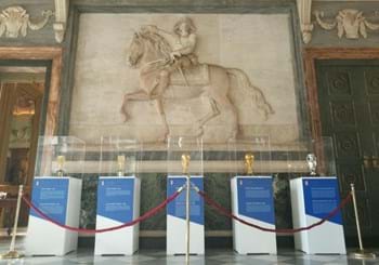 Al via a Palazzo Civico l’esposizione dei trofei vinti dalla Nazionale