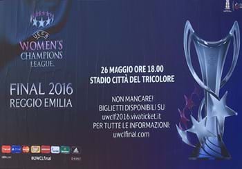 Entusiasmo alle stelle: Reggio Emilia pronta per la finale UEFA Women’s Champions League
