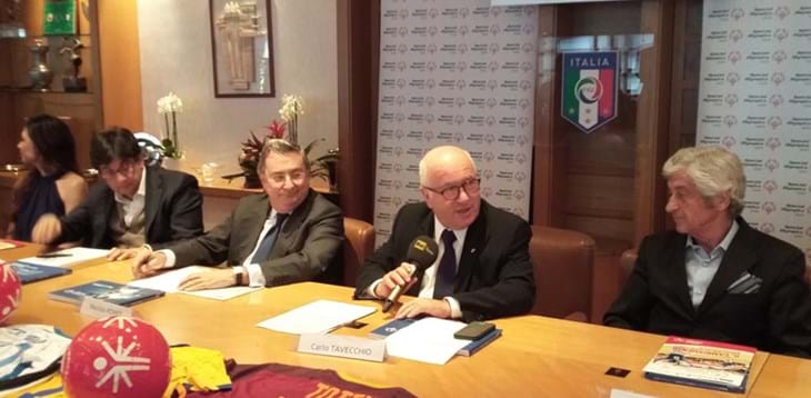Special Olympics: presentata l’European Football Week. Tavecchio: “Il mondo ha bisogno di voi”