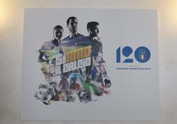 Giovedì la presentazione del francobollo dedicato ai 120 anni della FIGC