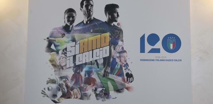 Giovedì la presentazione del francobollo dedicato ai 120 anni della FIGC