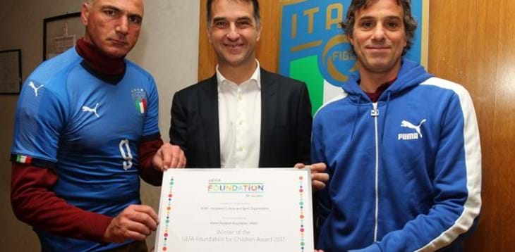‘Crazy for Football’ premiato dalla UEFA. Il Dg Uva: “Sarà divulgato nelle scuole e nei CFT”