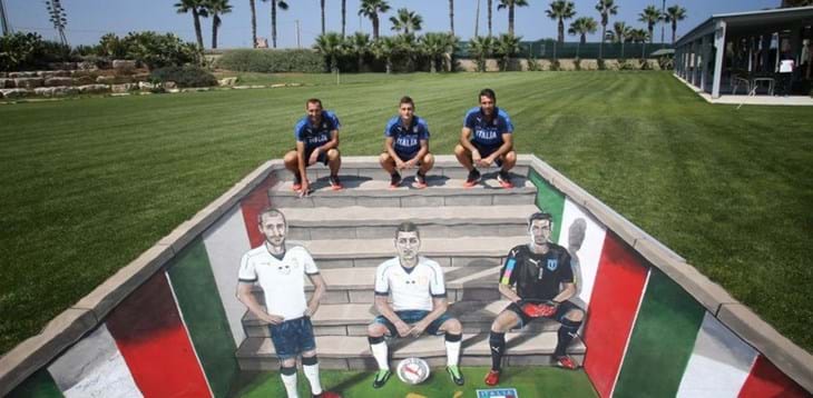 ‘Il Calcio aiuta’: all’asta le maglie di Buffon, Totti e Icardi e il murales in 3D della PUMA