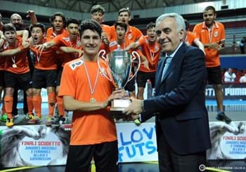 Finali nazionali Calcio a 5 giovanile: a Montecatini doppietta del Kaos Futsal