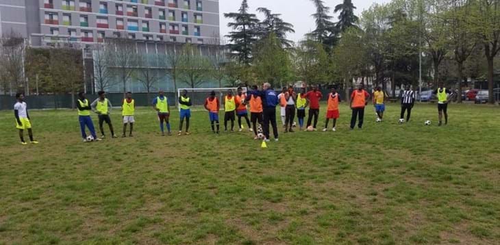 “Rete!”: al via le attività a Bologna, in campo 25 ragazzi africani sotto la guida di istruttori SGS