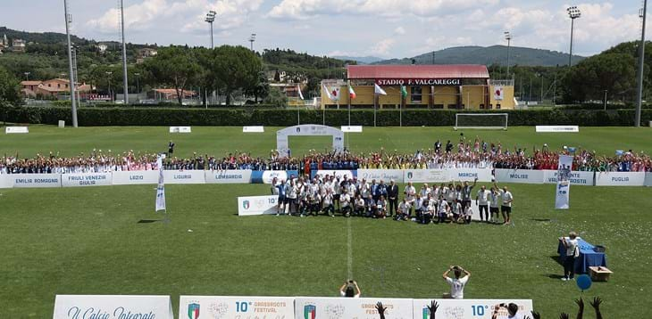 Grassroots Festival: a Coverciano la decima edizione all’insegna dell’integrazione