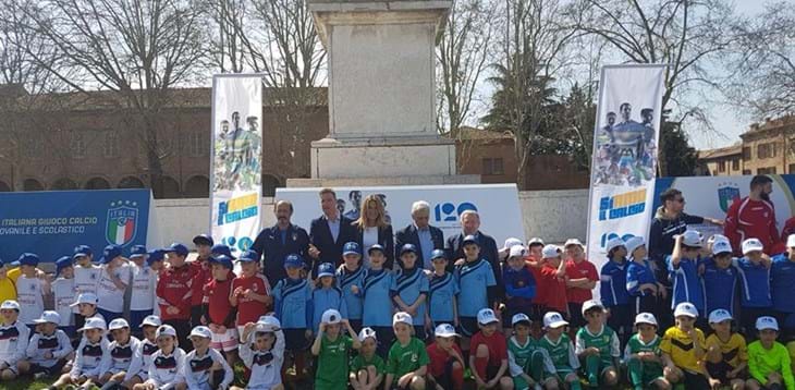 120 anni FIGC: grande partecipazione alle celebrazioni in piazza