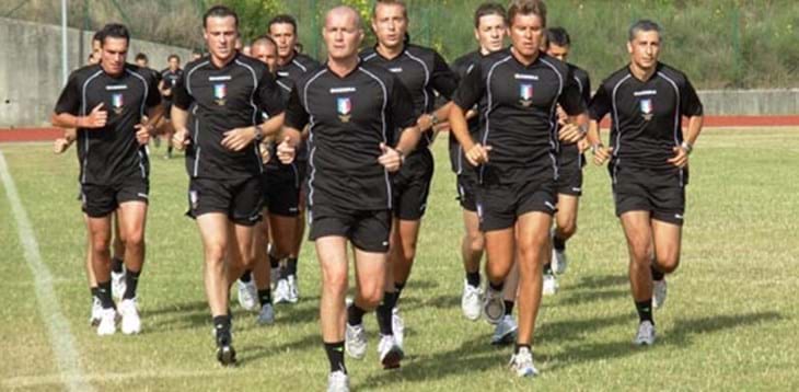 Parte la stagione: arbitri e assistenti di serie A al lavoro a Sportilia