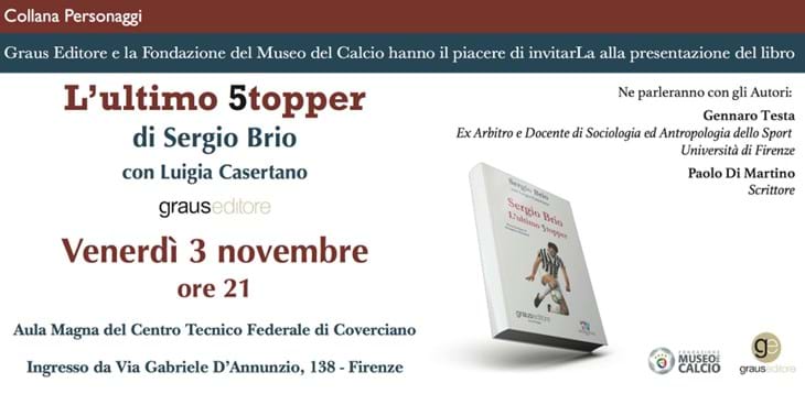 L' ultimo 5stopper di Sergio Brio