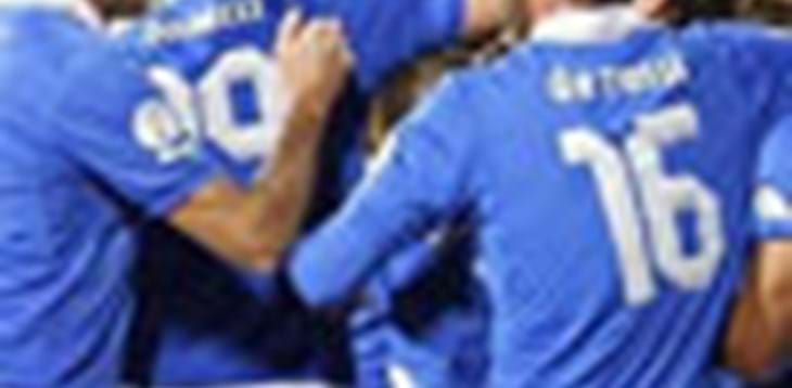 Battuta 3-1 l’Armenia grazie alle reti di Pirlo, De Rossi e Osvaldo