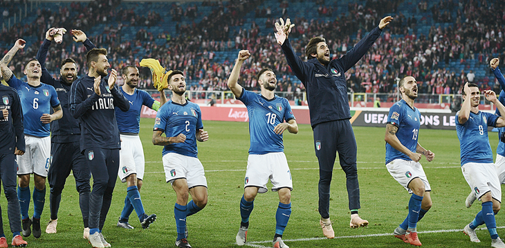 Gli Azzurri vincono anche la gara degli ascolti: per Polonia-Italia oltre 8 milioni di spettatori