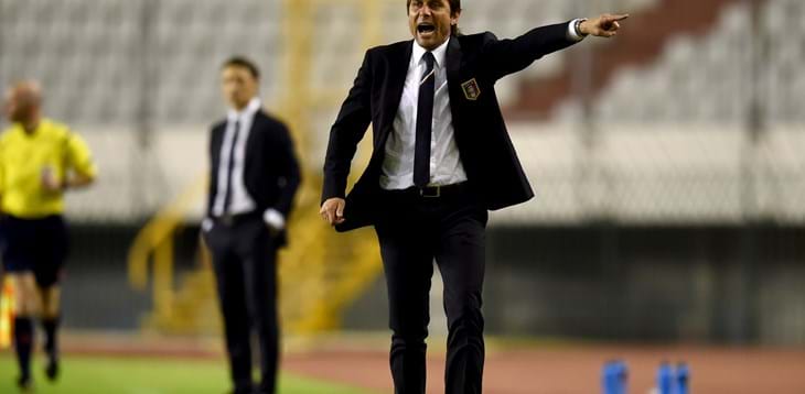 Conte: “Partita di personalità e coraggio. Doppia beffa sul gol della Croazia”