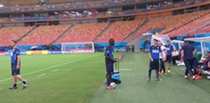 Allenamento degli Azzurri a Manaus. Leggera distorsione alla caviglia per Buffon