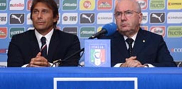 Italia-Croazia: il 5 novembre Tavecchio e Conte in conferenza a Palazzo Marino