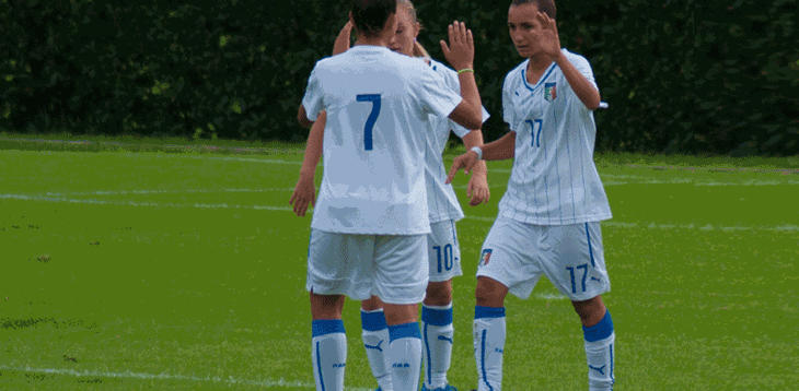 Qualificazioni europee: 4-0 alla Macedonia, le Azzurrine volano alla Fase Elite