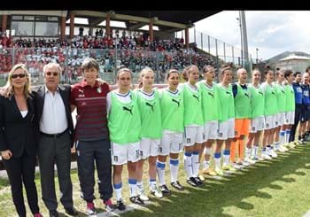 L’Aquila si tinge di azzurro. Battuto il Belgio con una doppietta di Serturini
