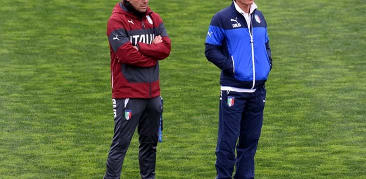 Azzurri al lavoro a Coverciano. Oriali: “I ragazzi si impegnano molto, ascoltano tantissimo Conte”