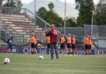 Gli Azzurrini sono arrivati a Trapani. Domani l’amichevole con la B Italia