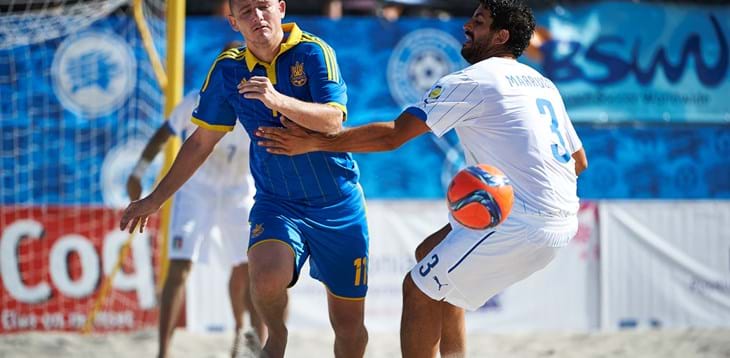 Euro Beach Soccer League: Azzurri battuti dall’Ucraina, sfuma la finalissima