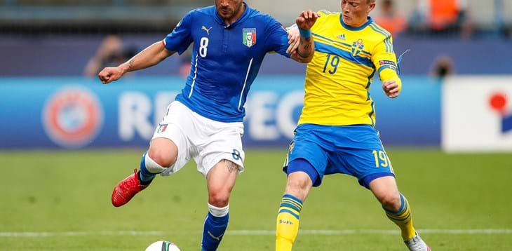 Campionato Europeo: esordio amaro con la Svezia, Azzurrini battuti in rimonta