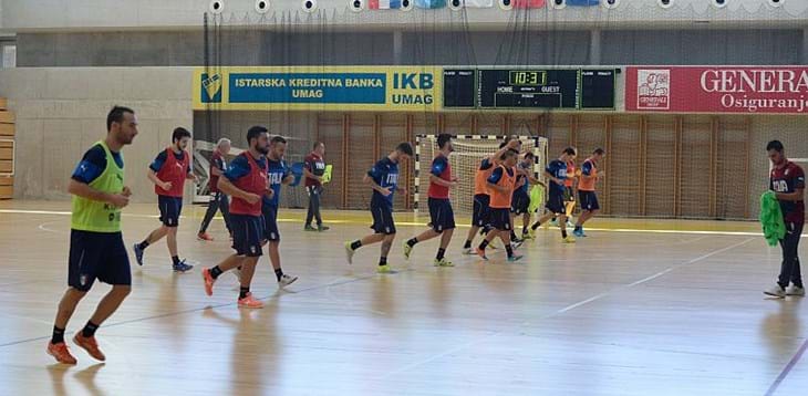 Azzurri al lavoro a Novigrad. Domani la prima amichevole contro la Croazia