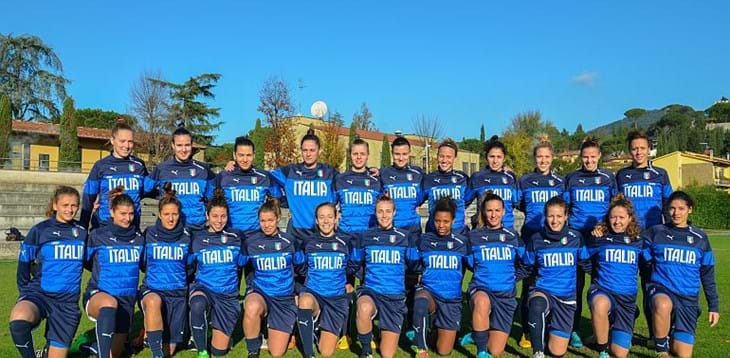 Azzurrine in campo per il primo storico raduno. Il tecnico Amendola: “Progetto interessante”