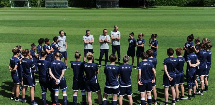 Ventitrè Azzurre convocate per la sfida con le campionesse del Mondo del Giappone