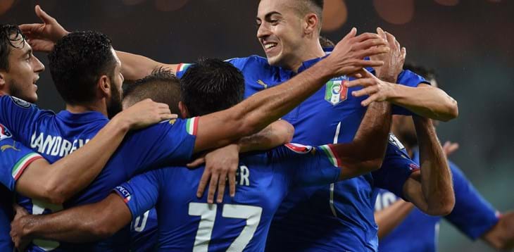Per gli Azzurri allenamento allo Stadio Olimpico in vista del match con la Norvegia